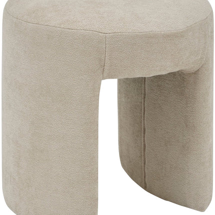 Atmosphera Jin Poef - Ø38cm - Beige