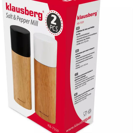 KLAUSBERG KB-7559 PEPER- EN ZOUTMOLENSET