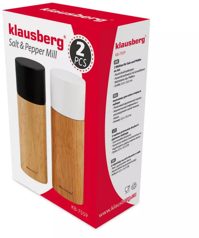 KLAUSBERG KB-7559 PEPER- EN ZOUTMOLENSET