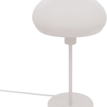 Atmosphera Savio Paddenstoel Tafellamp - Ø22xH38cm - Wit