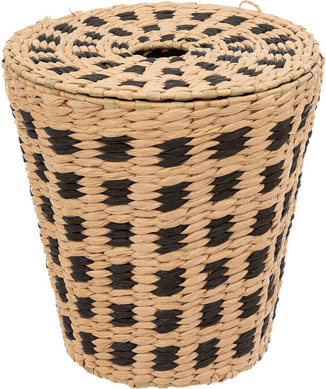 5Five Rond mandje met deksel 7 liter - Terre inconnue