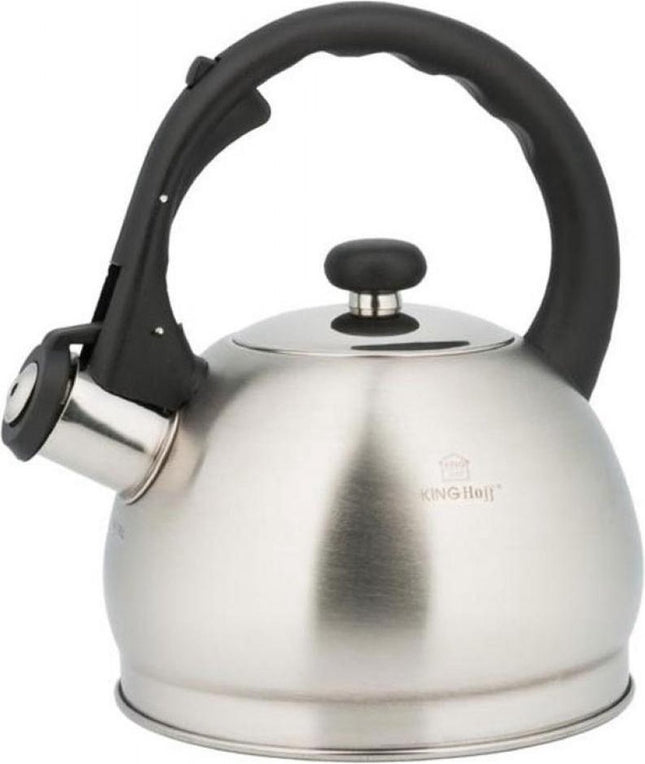 Kinghoff 3773 fluitketel - 1,8L - RVS - alle warmtebronnen