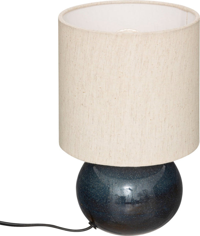 Atmosphera Tafellamp Gaia D15x28cm - Blauw - E27