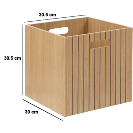 5Five Tasso Opbergmand - 31x30x31cm - Beige