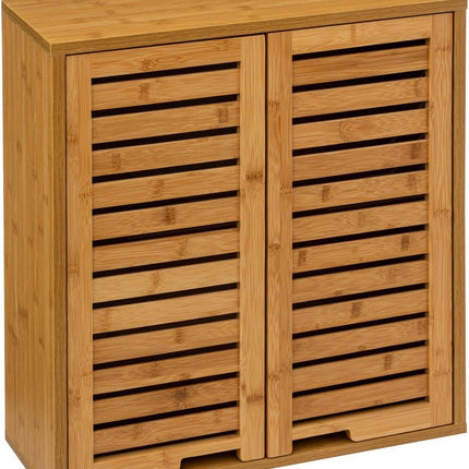 5Five® Hangkastje Sicela Wand Badkamerkast Hangend 52x59x20 cm - Bruin