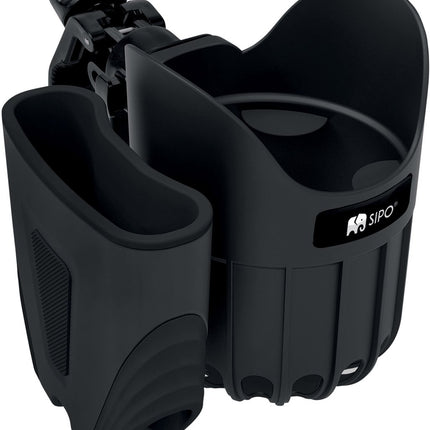 Sipo SCA-03 Universele Houder voor Beker en Telefoon 2-in-1 - Voor Kinderwagens, Fietsen en Rolstoelen - Kinderwagen Telefoonhouder - Bekerhouder Buggy -