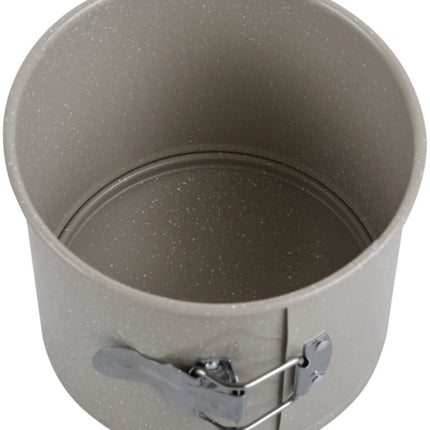 KingHoff KH-1980 Hoge Cakevorm - Rond - Diameter 16 cm, Hoogte 13 cm - Marmer Non-Stick Laag - Ovenbestendig tot 220°C - Bakvorm - Ovenvorm - Taartvorm