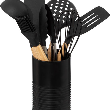 5Five Keukengerei Set met Houder - 7 Delig - Hout
