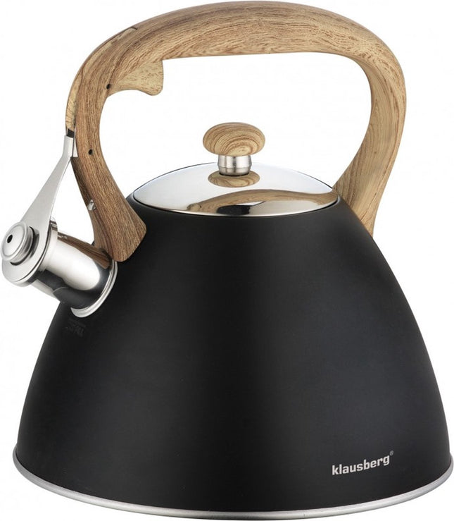 Klausberg KB-7262 fluitketel - 3L - rvs - alle warmtebronnen