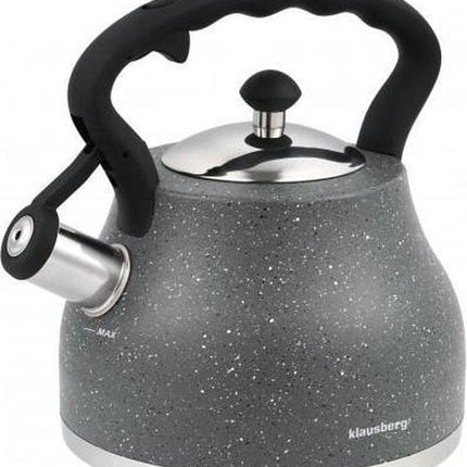 Klausberg 7449 - fluitketel - 2,7L - rvs - alle warmtebronnen