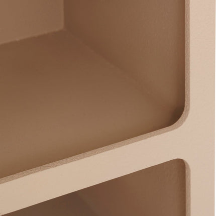 Atmosphera Soleya Nachtkastje 2 vakken - L40xD30xH55cm - Beige