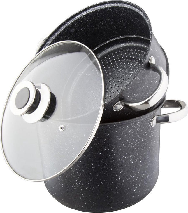 Couscouspan - Couscoussier 6 Liter roestvrij staal