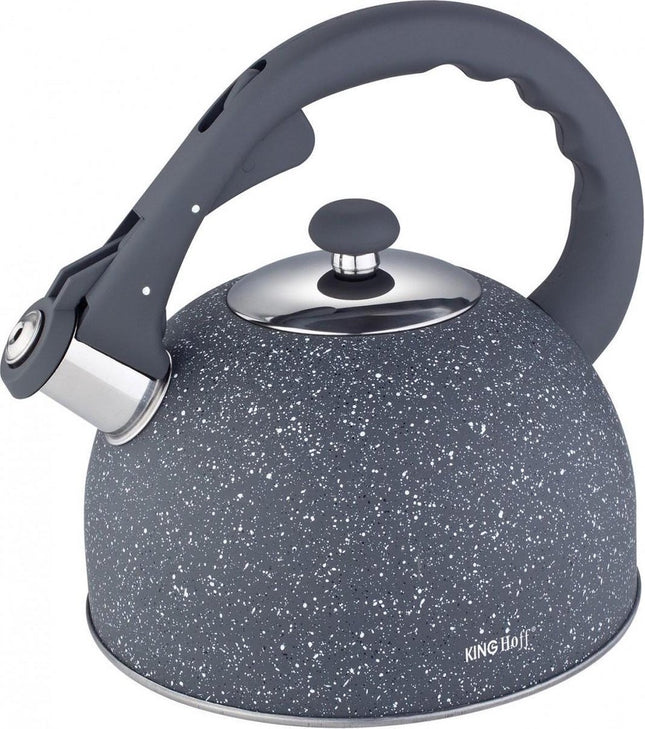 Kinghoff 1408 fluitketel - 2,6 L - RVS - alle warmtebronnen
