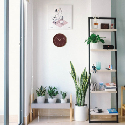Wandklok met stil mechanisme Ø 30 cm