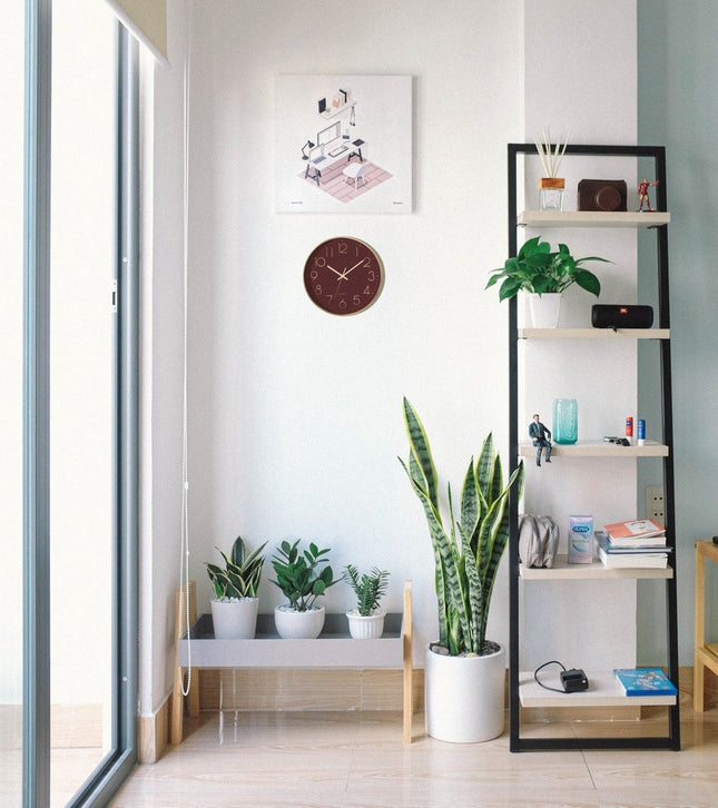 Wandklok met stil mechanisme Ø 30 cm
