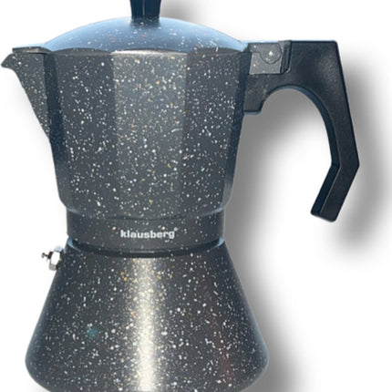 Klausberg | Express Percolator | expresso apparaat | 6 kops | koffie | middel | Grijs marmer