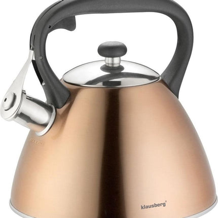 Klausberg KB-7209  fluitketel - 3L - rvs - alle warmtebronnen