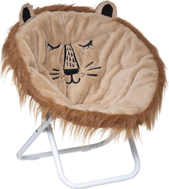 Atmosphera Kids Kinder klapstoel leeuw - Lion - kinderstoel - kinderzetel - vouwstoel