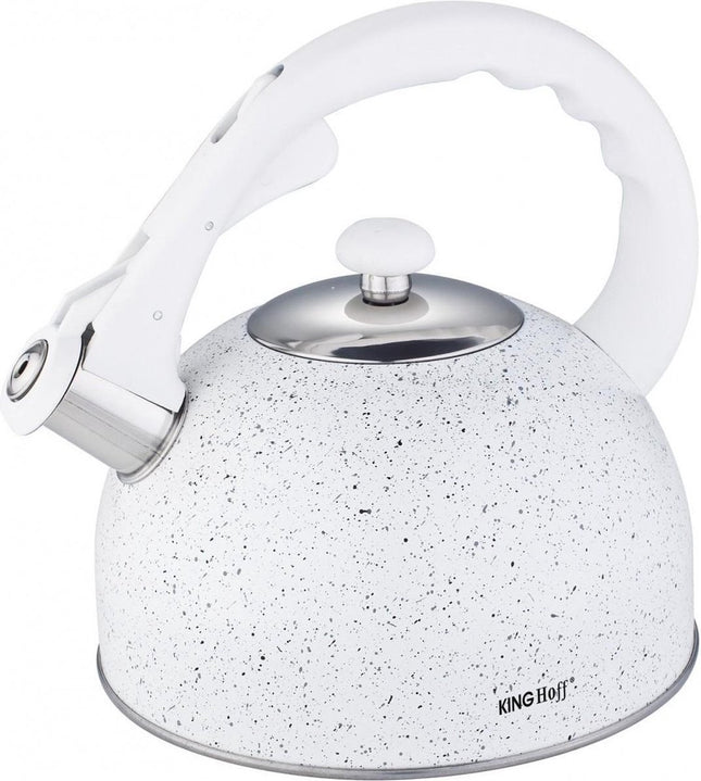 Kinghoff 1407 fluitketel - 2.6 L - RVS - alle warmtebronnen