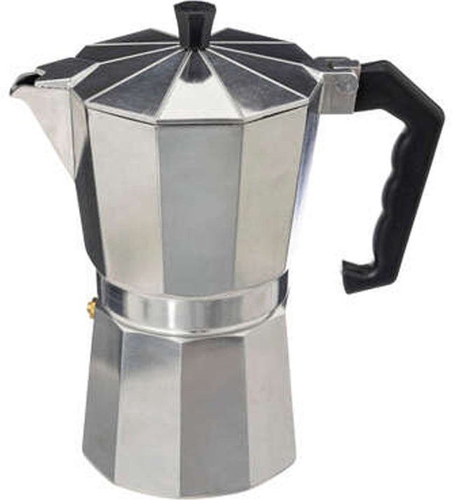 5Five Percolator Italiaans koffiezetapparaat - Aluminium - zilver - 450 ml - Koffiezetter