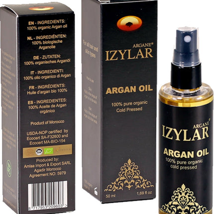 Arganolie 100% Biologisch - 50ml - Biologisch