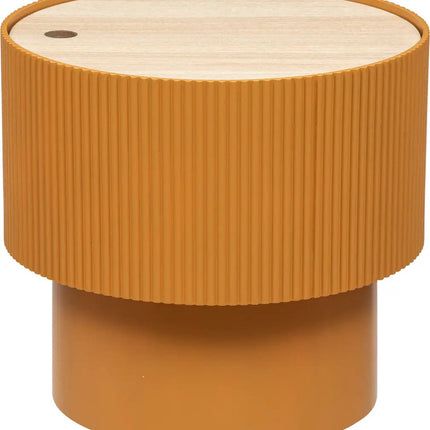 Atmosphera Tafel - Salontafel - Oker - Bijzettafel - D38,5cm H35cm