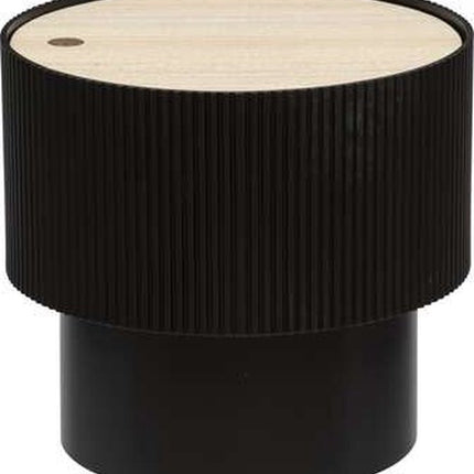 Atmosphera Tafel - Salontafel - Zwart - Bijzettafel - D38,5cm H35cm