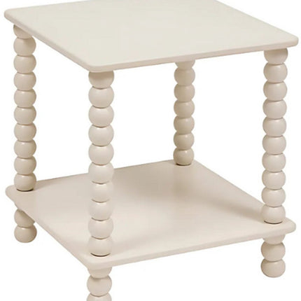 Atmosphera Chamlo Salontafel - 40x40x45cm - Beige