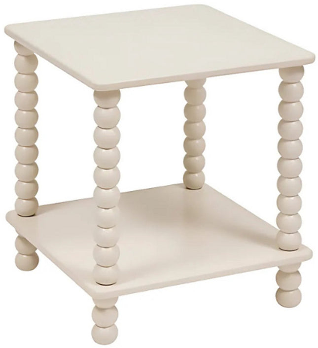 Atmosphera Chamlo Salontafel - 40x40x45cm - Beige
