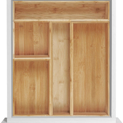 5Five Lade bamboe bakjes 7 cm hoog - 8 x 38 (L)