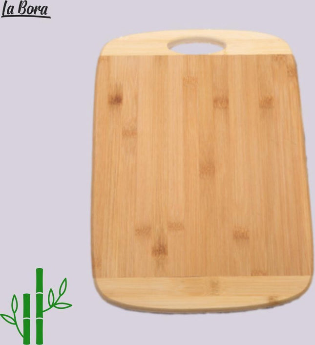 Bamboe Snijplank met Handvat – Large – 40 x 30 – Dienblad – Serveerplank – Houten Snijplank