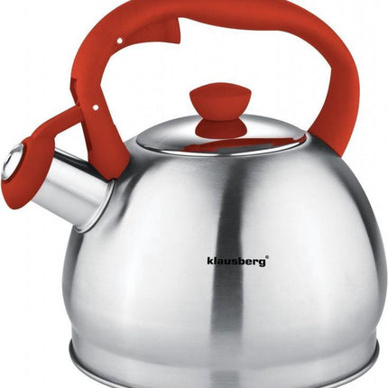 Klausberg KB-7043  fluitketel - 1,8L - rvs - alle warmtebronnen - Crème
