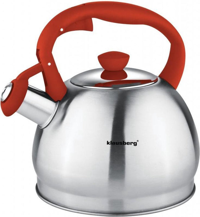 Klausberg KB-7043  fluitketel - 1,8L - rvs - alle warmtebronnen - Crème