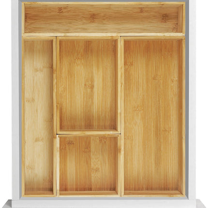 5Five Lade bamboe bakjes 7 cm hoog - 8 x 38 (L)