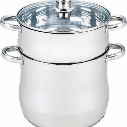Royal Swiss RS-12L; Couscous Maker met roestvrij staal 12L