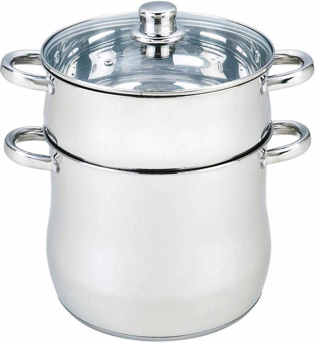 Royal Swiss RS-12L; Couscous Maker met roestvrij staal 12L