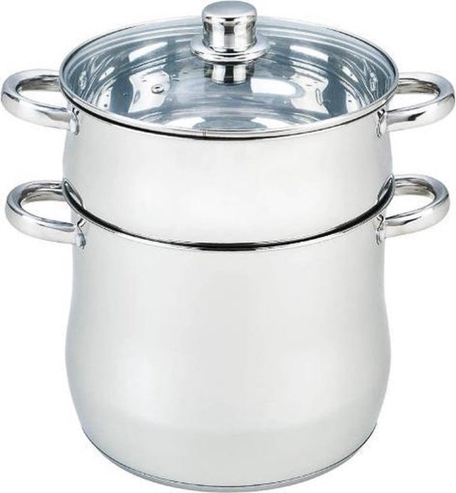 Royal Swiss - Stoompan - 8 Liter - RVS