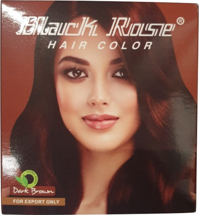 Black Rose Henna Powder Dark Brown (5X10g)