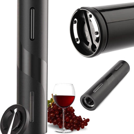 Elektrische Kurkentrekker Wijn- Wijn Accessoires- Wijn opener-Zwart