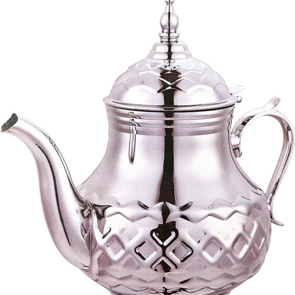 Theepot RVS - 1.2 Liter - Oosterse Turkse & Marokkaanse Theepotten