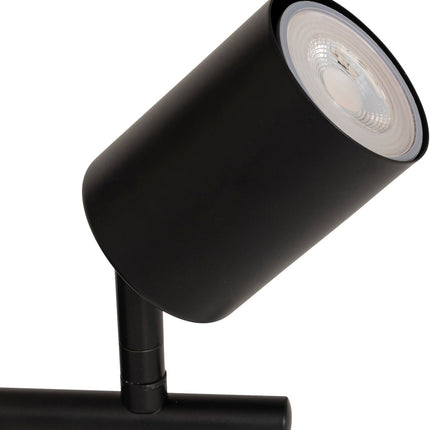Atmosphera Vico Plafondlamp - 28x10x17cm - Zwart