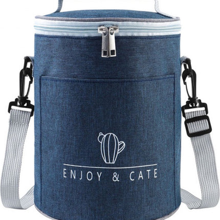 Geïsoleerde Koeltas - Lunchtas - Lunch tas - lunch bag - Koeltasje - Blauw