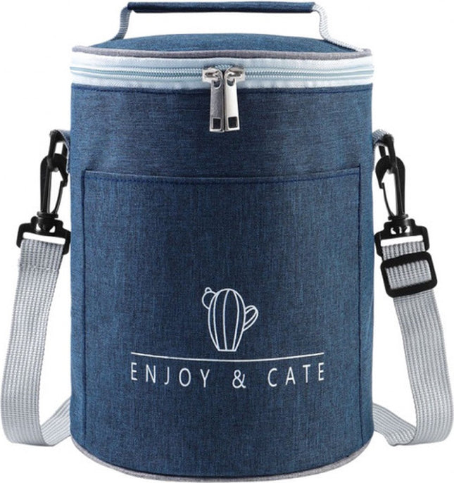Geïsoleerde Koeltas - Lunchtas - Lunch tas - lunch bag - Koeltasje - Blauw
