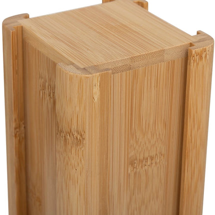 5Five Dolce Gusto Koffie cups/capsules houder dispenser - bamboe hout - 11 x 29 cm - voor 20 capsules