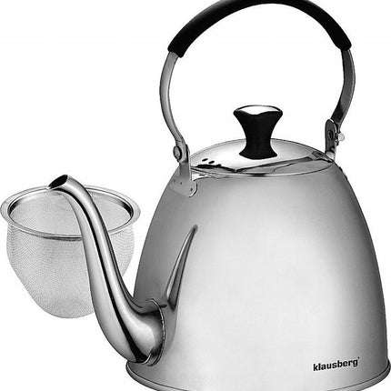 Klausberg 7456 - nostalgische theekan - 1.1 liter - met zeef