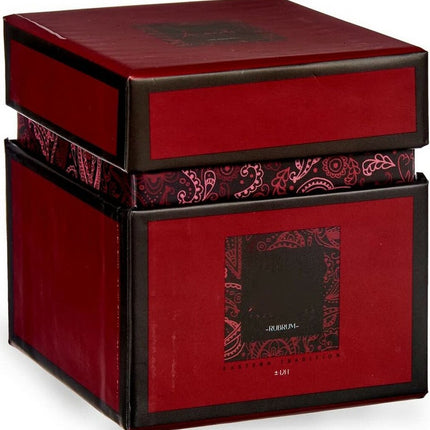 Geurkaars Rubrum Rode Vruchten Rood (9 x 10 x 9 cm)
