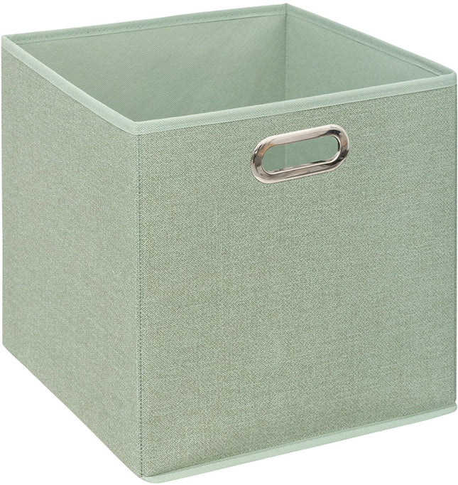 5Five Opbergmand lichtgroen - 31 x 31 x 31 cm (L) - Opvouwbaar