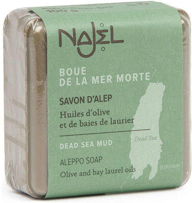 Najel - Aleppo zeep met Dode Zee klei - 100 gram