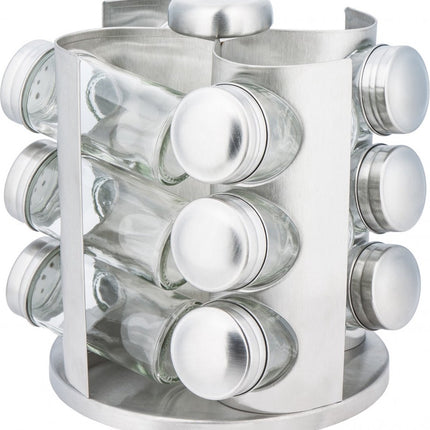Kinghoff 4005 kruidenrek - RVS - 13-delig
