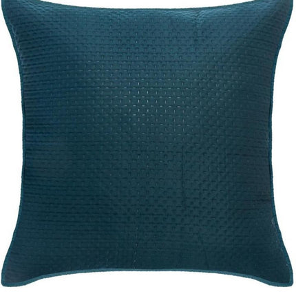 Bedsprei - Blauw/groen -afmeting 260x240 met 2 kussenslopen van 60x60